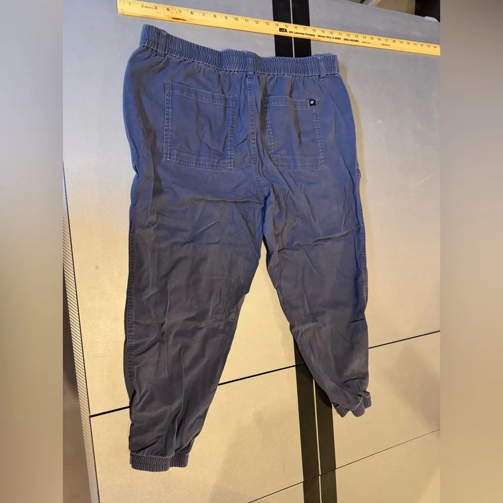 3 Gap Women’s XL Joggers- Black, Blue, Tan - Picture 9 of 16